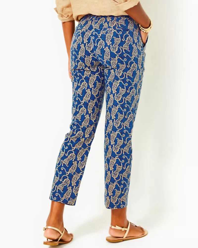 Bottoms^Lilly Pulitzer 28" Gretchen High Rise Straight Leg Pant Low Tide Navy Easy To Spot