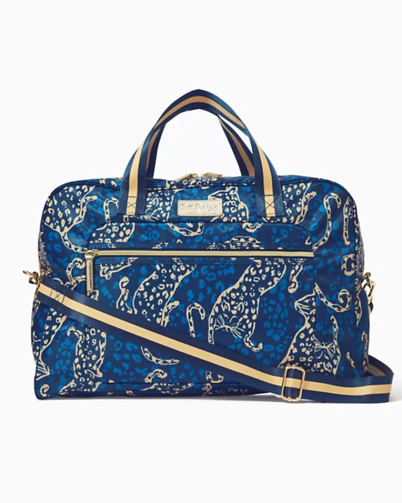 Bags^Lilly Pulitzer Beale Weekender Bag Low Tide Navy Easy To Spot Accessories