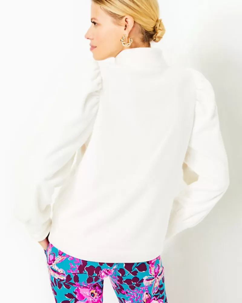 Loungewear^Lilly Pulitzer Cabello Zip-Up Fleece Coconut