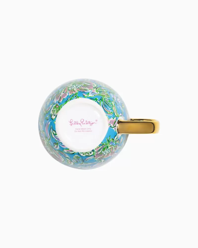 Tabletop^Lilly Pulitzer Ceramic Mug Cumulus Blue Chick Magnet