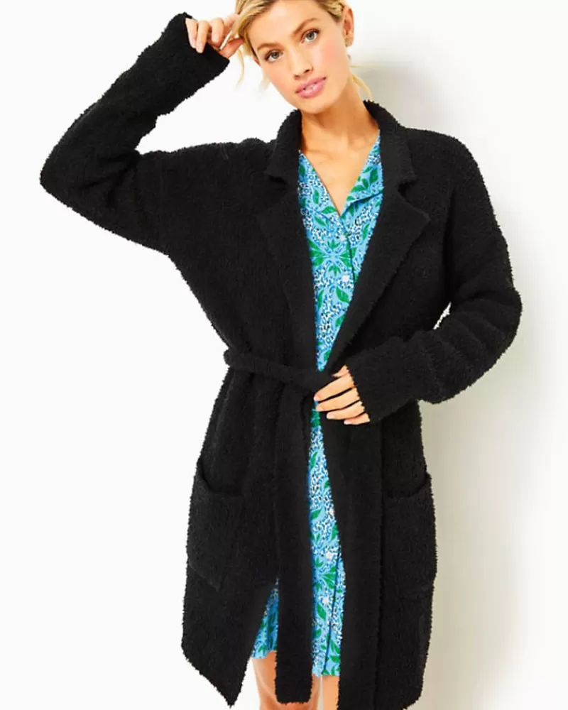 Loungewear^Lilly Pulitzer Dalvin Cardigan Black