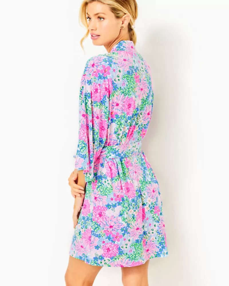 Pajamas^Lilly Pulitzer Elaine Knit Robe Multi Lil Soiree All Day