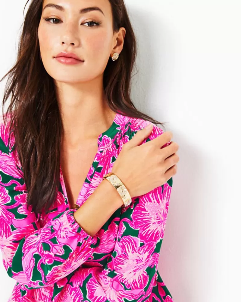 Jewelry^Lilly Pulitzer Enchanted Escape Bracelet Gold Metallic