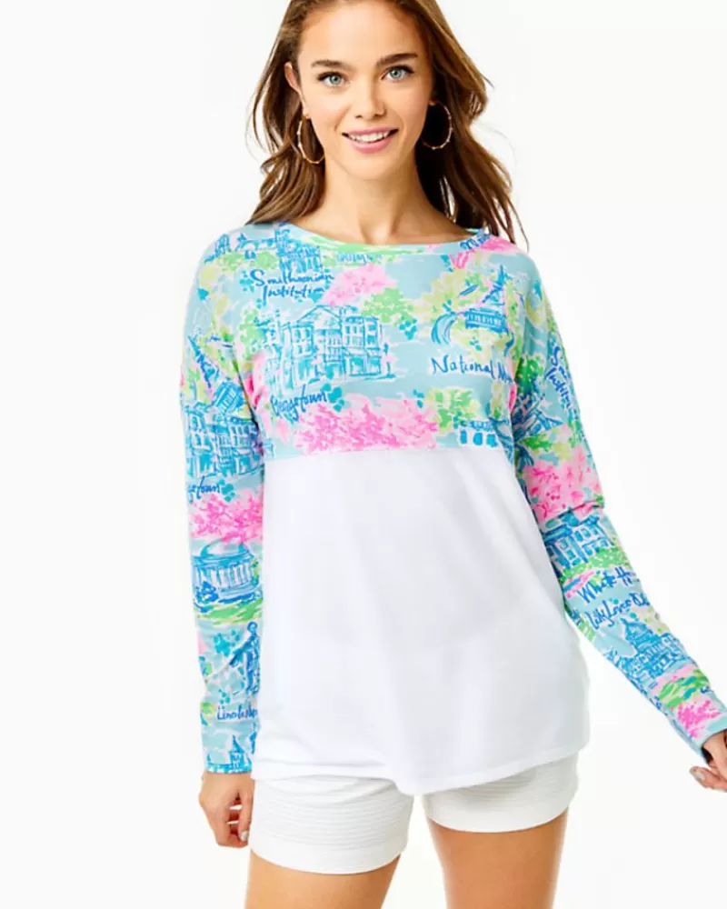 Loungewear^Lilly Pulitzer Finn Top Multi Lilly Loves Dc