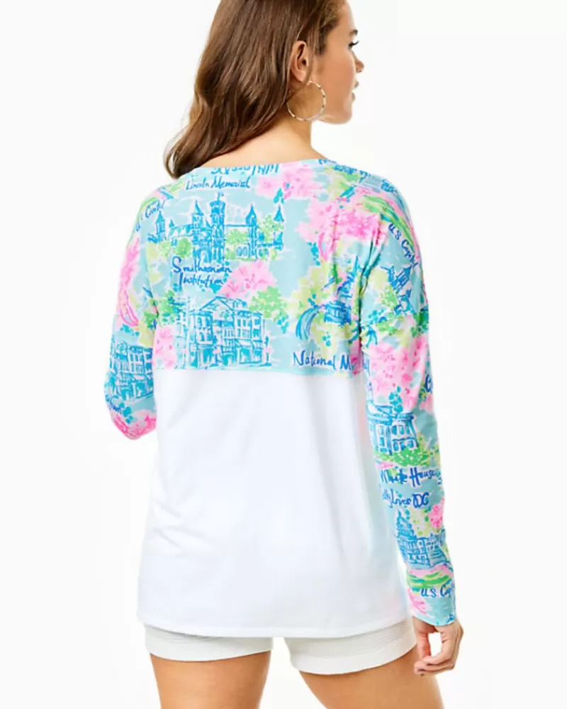 Loungewear^Lilly Pulitzer Finn Top Multi Lilly Loves Dc