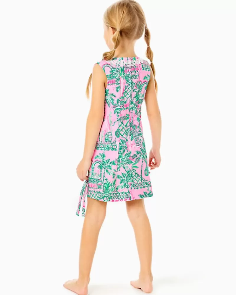 Girls Dresses & Rompers^Lilly Pulitzer Girls Little Lilly Classic Shift Dress Mandevilla Baby Always Worth It