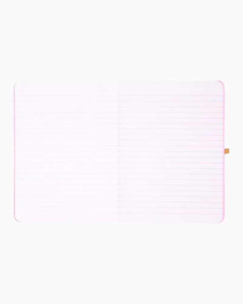 Office Supplies & Stationery^Lilly Pulitzer Journal With Pen Gold Metallic