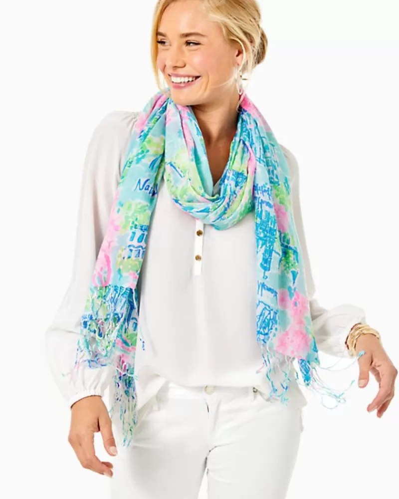 Scarves & Wraps^Lilly Pulitzer Murfee Scarf Multi Lilly Loves Dc