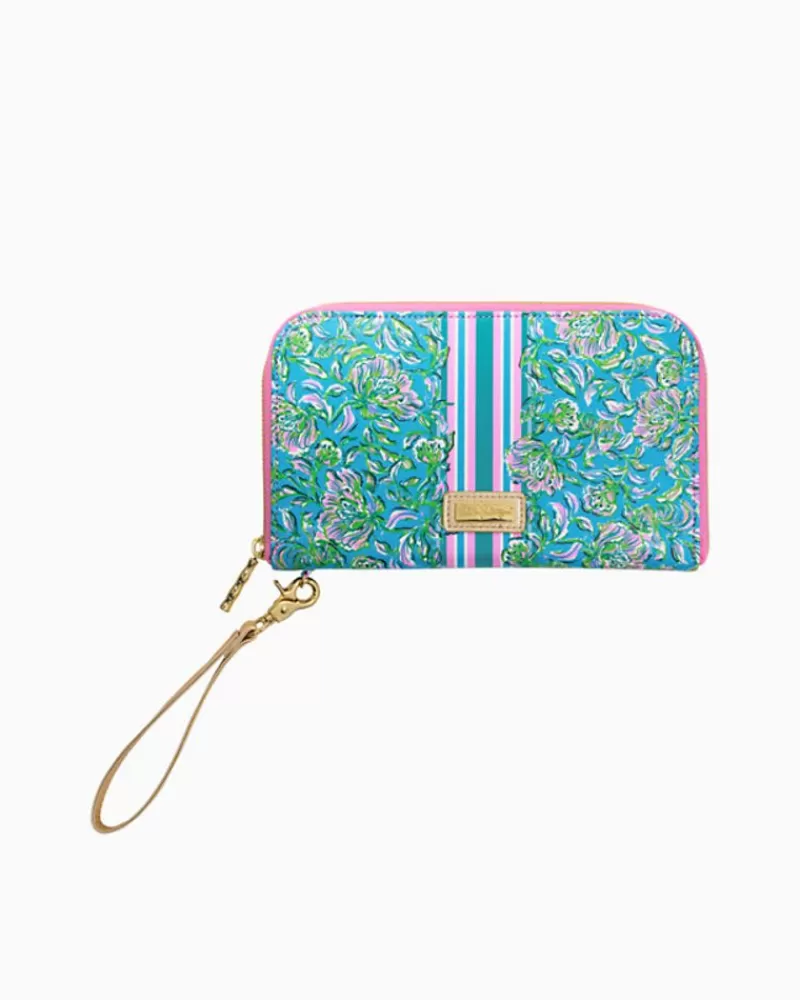 Bags^Lilly Pulitzer Passport Travel Wallet Cumulus Blue Chick Magnet