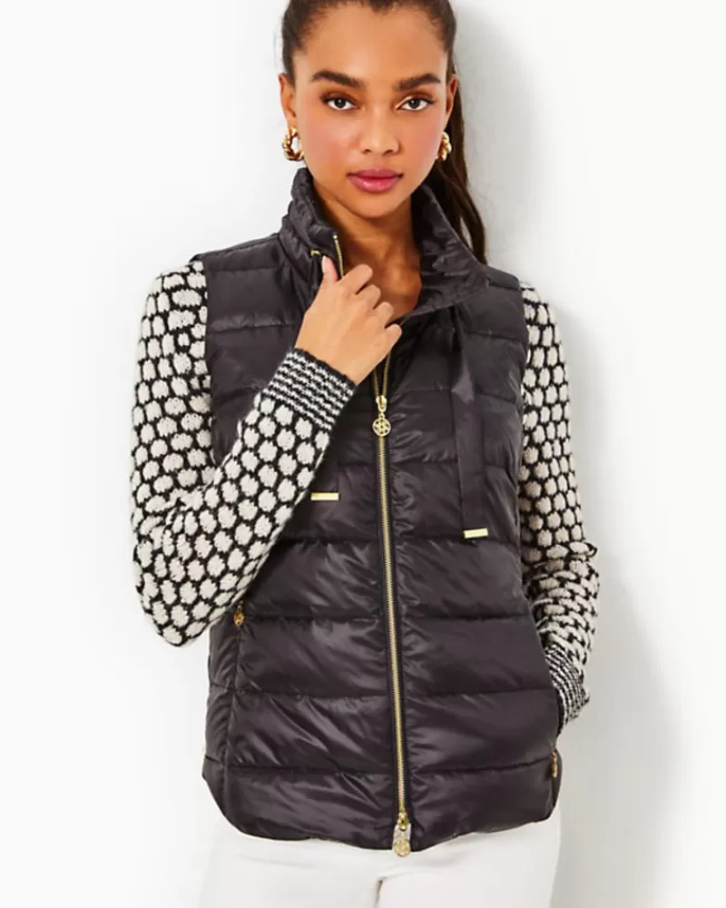 Outerwear^Lilly Pulitzer Pembrooke Vest Black