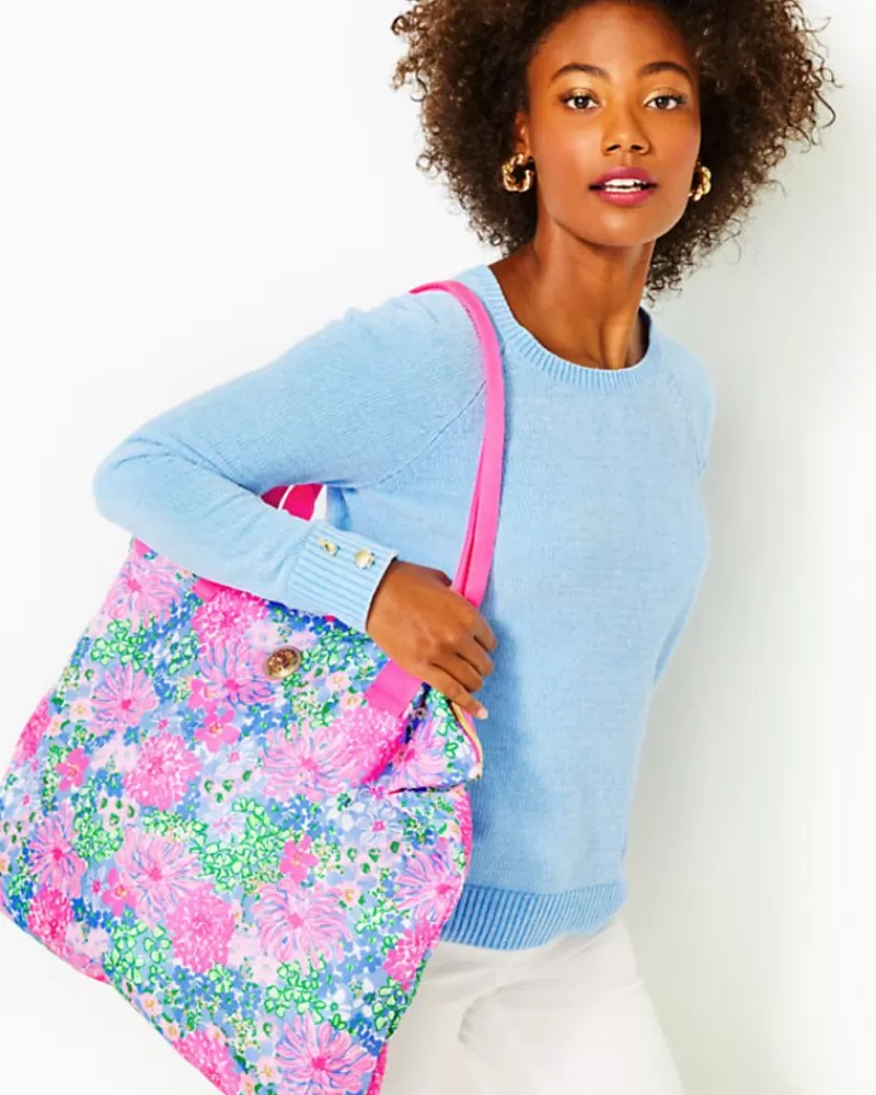 Bags^Lilly Pulitzer Piper Packable Tote Multi Lil Soiree All Day