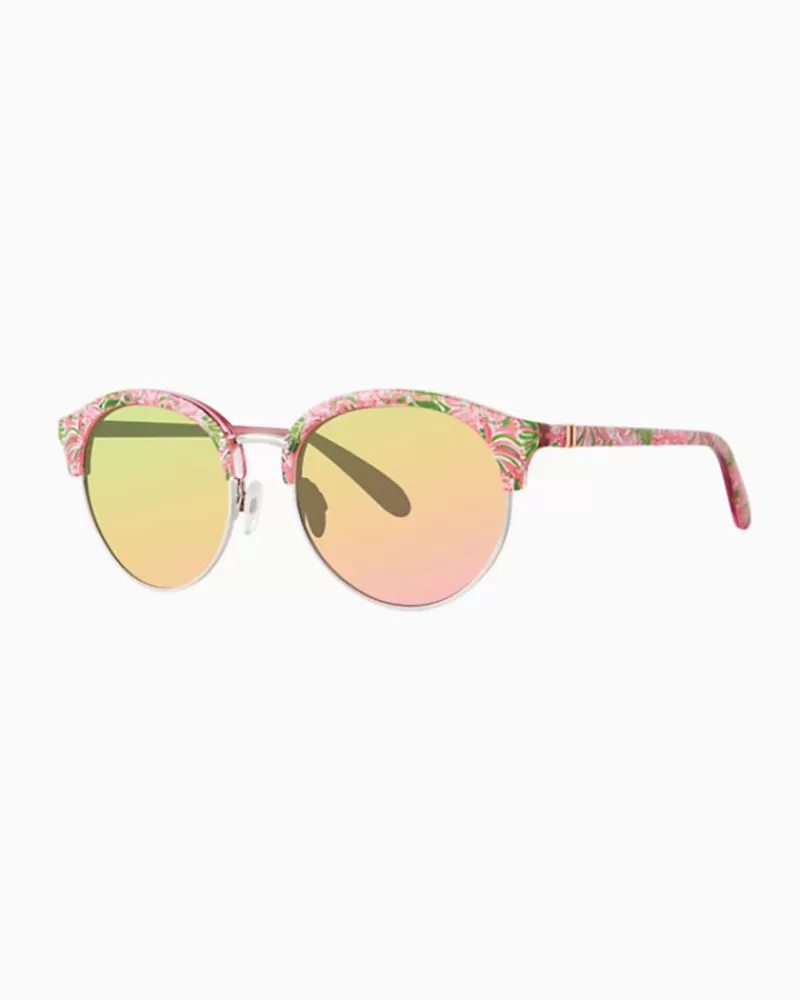 Sunglasses & Eyewear^Lilly Pulitzer Shoreline Sunglasses Soleil Pink Llamaste