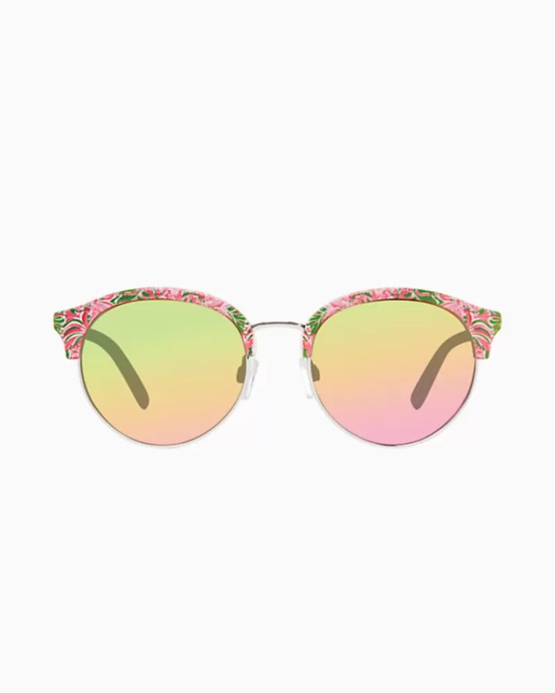 Sunglasses & Eyewear^Lilly Pulitzer Shoreline Sunglasses Soleil Pink Llamaste