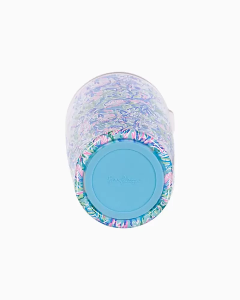 Tabletop^Lilly Pulitzer Stainless Steel Insulated Tumbler Surf Blue Soleil It On Me