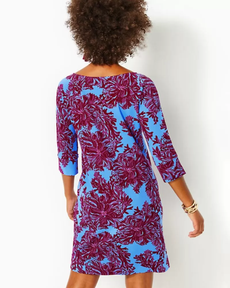 Dresses^Lilly Pulitzer Upf 50+ Chillylilly Braedyn Dress Abaco Blue Feel Like A Shellebrity