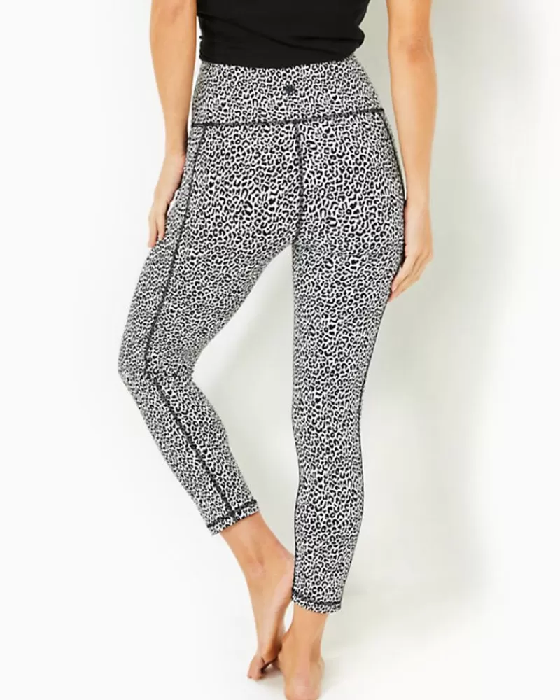 Loungewear^Lilly Pulitzer Upf 50+ Luxletic 24" Weekender High Rise Midi Legging Onyx Twisted Up Active Jacquard