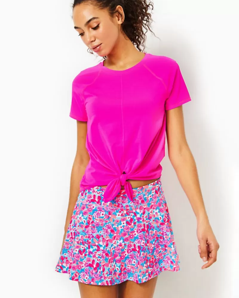 Activewear^Lilly Pulitzer Upf 50+ Luxletic Corrine Skort Aura Pink Baby Bloomer