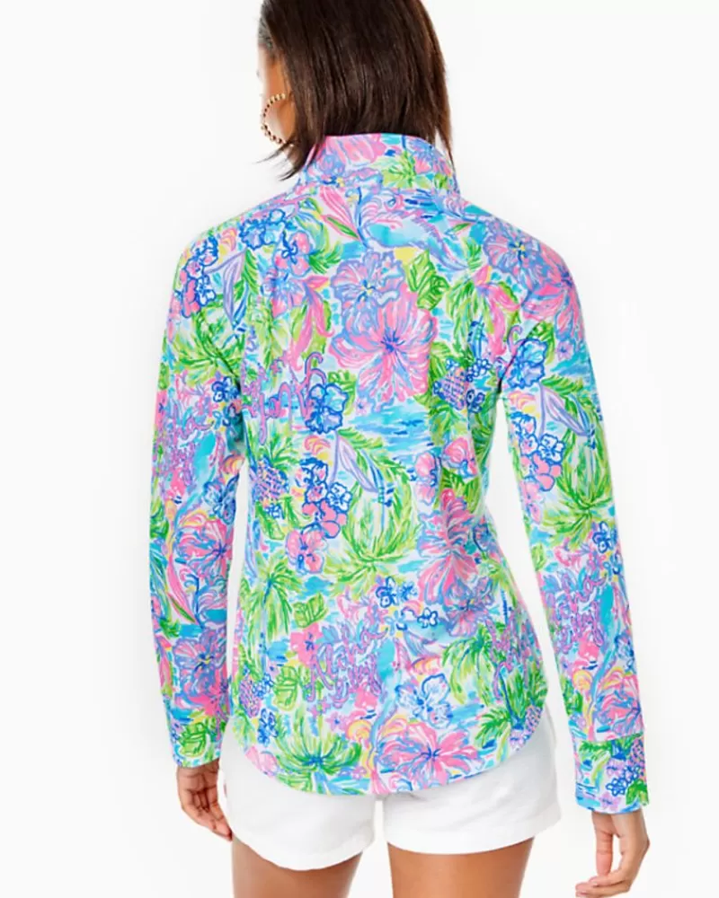 Outerwear^Lilly Pulitzer Upf 50+ Skipper Popover Multi Lilly Loves Hawaii